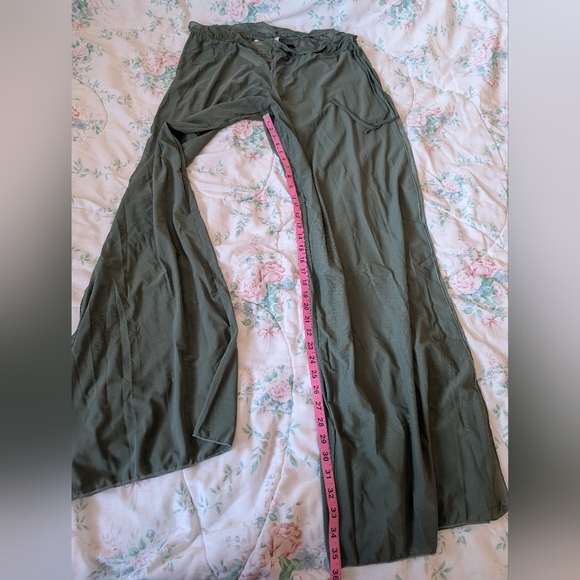 NWT Laina Rauma Lingerie Side Split Lounge Pant in Lagoon - Picture 11 of 11